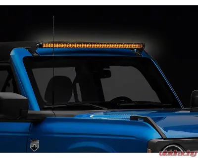 Raxiom Axial Series 40" 200w White/Amber Combo LED Light Bar w/ Windshield Mounting Brackets Ford Bronco 2021-2023 - FB13197