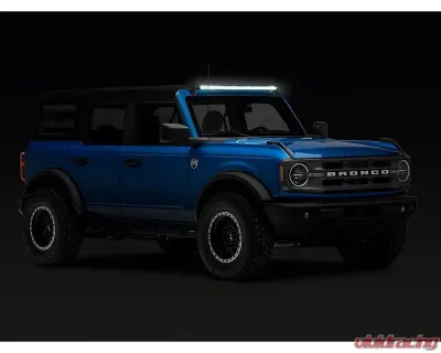 Raxiom Axial Series 40" 200w White/Amber Combo LED Light Bar w/ Windshield Mounting Brackets Ford Bronco 2021-2023 - FB13197