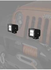 Raxiom Universal 3" Square Spot Beam 4-LED Off Road Light                                     - J106732 - Image 6