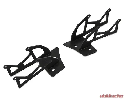 Raxiom Windshield Mounted Dual Light Brackets Jeep Wrangler JK 2007-2018 - J106739