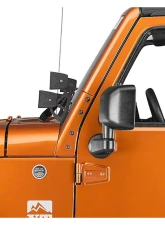 Raxiom Windshield Mounted Dual Light Brackets Jeep Wrangler JK 2007-2018                                     - J106739 - Image 6