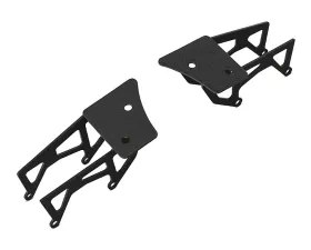 Raxiom Windshield Mounted Dual Light Brackets Jeep Wrangler JK 2007-2018