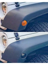 Raxiom Dark Smoked Lens LED Side Marker Lights Jeep Wrangler JK 2007-2018                                     - J106752 - Image 8