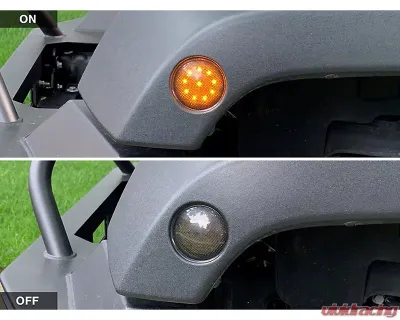 Raxiom Dark Smoked Lens LED Side Marker Lights Jeep Wrangler JK 2007-2018 - J106752