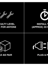 Raxiom Dark Smoked Lens LED Side Marker Lights Jeep Wrangler JK 2007-2018                                     - J106752 - Image 10