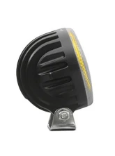 Raxiom Axial Series Universal 3" 4-LED Yellow Beam Round Light Flood Beam                                     - J109482 - Image 4