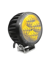 Raxiom Axial Series Universal 3" 4-LED Yellow Beam Round Light Flood Beam                                     - J109482 - Image 5