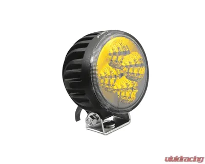 Raxiom Axial Series Universal 3" 4-LED Yellow Beam Round Light Flood Beam - J109482