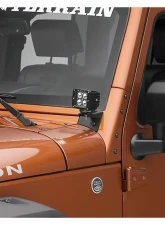 Raxiom Axial Series Windshield Pillar Mounted Light Brackets Jeep Wrangler JK 2007-2018                                     - J109492 - Image 4