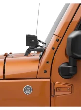 Raxiom Axial Series Windshield Pillar Mounted Light Brackets Jeep Wrangler JK 2007-2018                                     - J109492 - Image 10