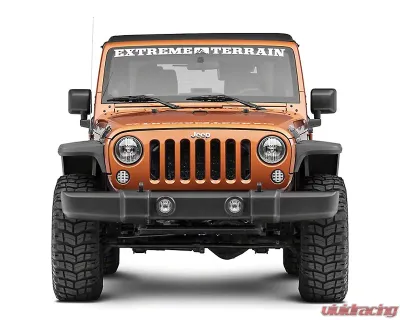 Raxiom Axial Series Clear Lens LED Front Turn Signals Jeep Wrangler JK 2007-2018 - J119944