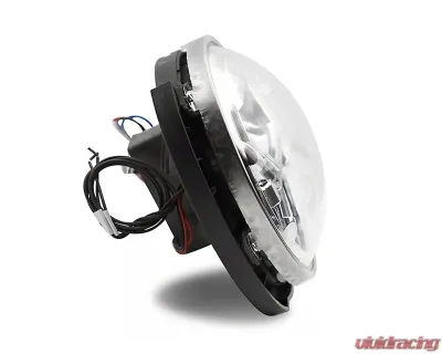 Raxiom Clear Lens Chrome Housing LED Halo Projector Headlights Jeep Wrangler JK 2007-2018 - J121872