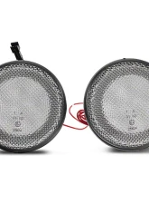 Raxiom Axial Series Clear Lens LED Turn Signals w/ Halo Jeep Wrangler JK 2007-2018                                     - J127016 - Image 2