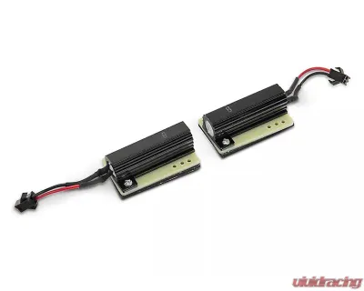 Raxiom Axial Series Clear Lens LED Turn Signals w/ Halo Jeep Wrangler JK 2007-2018 - J127016