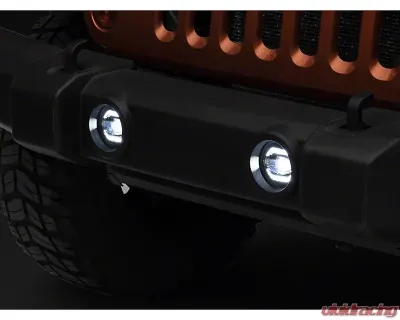 Raxiom Axial Series LED DRL Fog Lights Jeep Wrangler JK | JL 2010-2024 - J127019