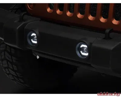 Raxiom Axial Series LED DRL Fog Lights Jeep Wrangler JK | JL 2010-2024 - J127019