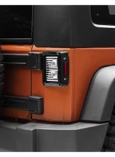 Raxiom Axial Series Clear Lens Black Housing Vision LED Tail Lights Jeep Wrangler JK 2007-2018                                     - J130809 - Image 8