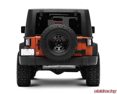 Raxiom Axial Series Clear Lens Black Housing Vision LED Tail Lights Jeep Wrangler JK 2007-2018 - J130809