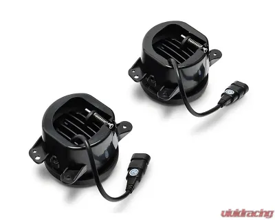 Raxiom Axial Series Amber Lens Tri-Bar LED Fog Lights Jeep Wrangler JK | JL 2007-2023 - J130810