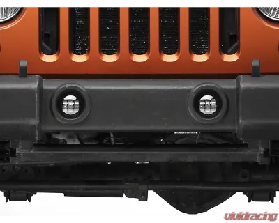 Raxiom Axial Series Amber Lens Tri-Bar LED Fog Lights Jeep Wrangler JK | JL 2007-2023 - J130810
