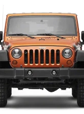 Raxiom Axial Series Amber Lens Tri-Bar LED Fog Lights Jeep Wrangler JK | JL 2007-2023                                     - J130810 - Image 10