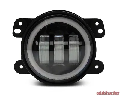 Raxiom Axial Series Amber Lens Halo LED Fog Lights Jeep Wrangler JK | JL 2007-2023 - J130812