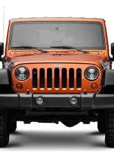 Raxiom Axial Series Amber Lens Halo LED Fog Lights Jeep Wrangler JK | JL 2007-2023                                     - J130812 - Image 12