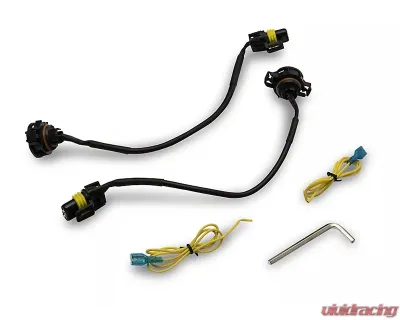 Raxiom Axial Series Amber Lens Halo LED Fog Lights Jeep Wrangler JK | JL 2007-2023 - J130812