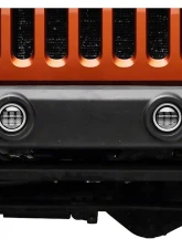 Raxiom Axial Series Amber Lens Halo LED Fog Lights Jeep Wrangler JK | JL 2007-2023                                     - J130812 - Image 11