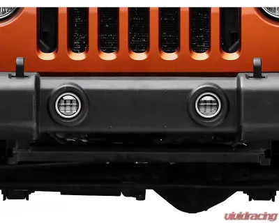Raxiom Axial Series Amber Lens Halo LED Fog Lights Jeep Wrangler JK | JL 2007-2023 - J130812