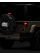 Raxiom Axial Series License Plate Bracket w/ LED Brake Light Jeep Wrangler JK 2007-2018                                     - J132759 - Image 14