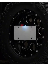 Raxiom Axial Series License Plate Bracket w/ LED Brake Light Jeep Wrangler JK 2007-2018                                     - J132759 - Image 8