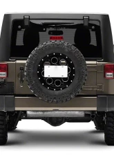 Raxiom Axial Series License Plate Bracket w/ LED Brake Light Jeep Wrangler JK 2007-2018                                     - J132759 - Image 11