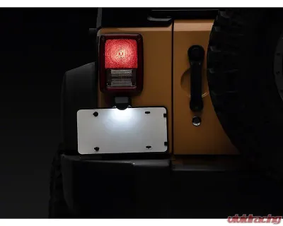Raxiom Axial Series LED License Plate Conversion Jeep Wrangler JK 2007-2018 - J132812