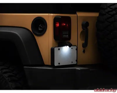Raxiom Axial Series LED License Plate Conversion Jeep Wrangler JK 2007-2018 - J132812