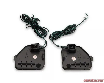 Raxiom Axial Series Clear Lens LED Rear Bumper Reflector Lights Jeep Wrangler JL Moab | Rubicon | Sahara 2018-2023 - J134140-JL