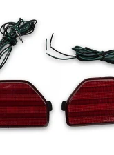 Raxiom Axial Series Clear Lens LED Rear Bumper Reflector Lights Jeep Wrangler JL Moab | Rubicon | Sahara 2018-2023                                     - J134140-JL - Image 10