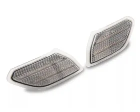 Raxiom Axial Series Clear Lens LED Fender Flare Marker Lights Jeep Wrangler JL 2018-2024
