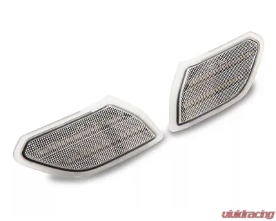 Raxiom Axial Series Clear Lens LED Fender Flare Marker Lights Jeep Wrangler JL 2018-2024 - J134142-JL