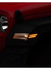 Raxiom Axial Series Smoked Lens LED Fender Flare Marker Lights Jeep Wrangler JL 2018-2024                                     - J134143-JL - Image 5