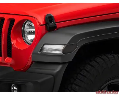 Raxiom Axial Series Smoked Lens LED Fender Flare Marker Lights Jeep Wrangler JL 2018-2024 - J134143-JL