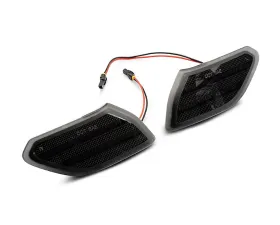 Raxiom Axial Series Smoked Lens LED Fender Flare Marker Lights Jeep Wrangler JL 2018-2024