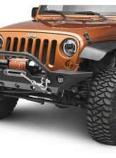 Raxiom Clear Lens Black Housing 6-LED Headlights w/ Partial Halo Jeep Wrangler TJ | JK 1997-2018                                     - J135442 - Image 9