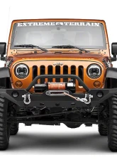 Raxiom Clear Lens Black Housing 6-LED Headlights w/ Partial Halo Jeep Wrangler TJ | JK 1997-2018                                     - J135442 - Image 11