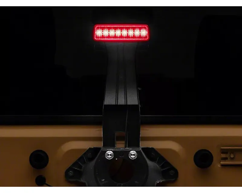 2007-2018 Jeep JK Hood Hinge LED Kit with (1) 20 Inch and (2