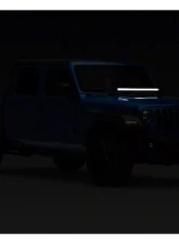Raxiom Axial Series 30" Single Row LED Light Bar w/ Hood Mounting Brackets Jeep Wrangler JL | Gladiator JT 2018-2024                                     - J139110 - Image 9