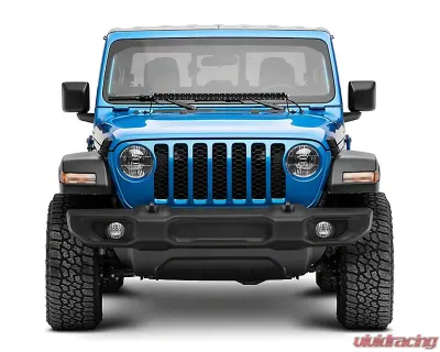 Raxiom Axial Series 30" Single Row LED Light Bar w/ Hood Mounting Brackets Jeep Wrangler JL | Gladiator JT 2018-2024 - J139110