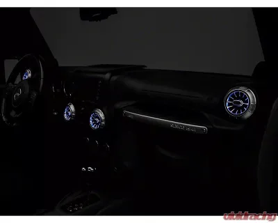 Raxiom LED Ambient Vent Lighting Kit Jeep Wrangler JK 2011-2018 - J139322