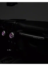 Raxiom LED Ambient Vent Lighting Kit Jeep Wrangler JK 2011-2018                                     - J139322 - Image 7