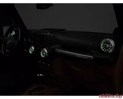 Raxiom LED Ambient Vent Lighting Kit Jeep Wrangler JK 2011-2018 - J139322